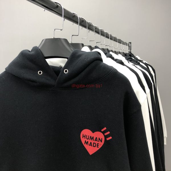 

10.29 have in stock hip hop mens streetwear hoodie sweatshirt embroidery pullover cotton autumn winter casual hooded hoodie, Black