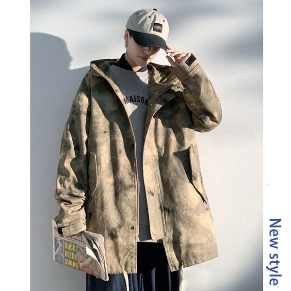 

men's spring 2021 new size m-5xl coat male jacket 1k2s, Black;brown