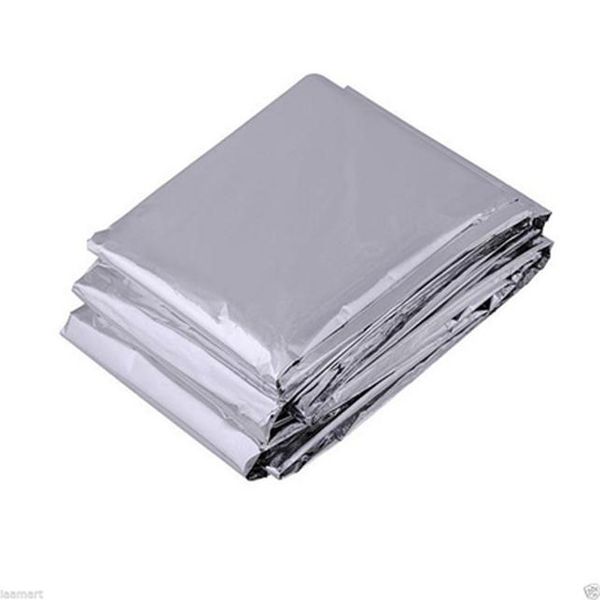 

hypothermia rescue first aid kit camp keep foil mylar lifesave warm heat bushcraft outdoor thermal dry emergent blanket survive bbynde