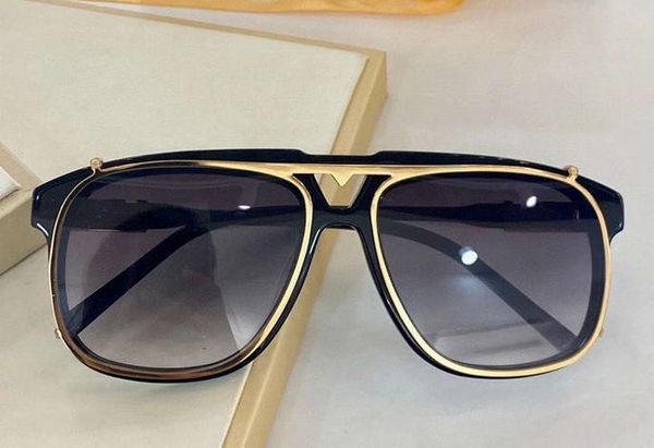 

clip on sunglasses gold black frame grey shaded sonnenbrille gafas de sol de men fashion flip up sunglasses with box, White;black