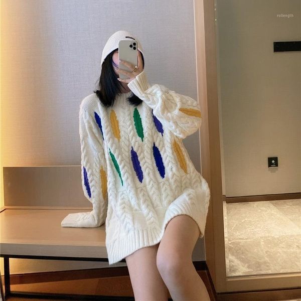 

pullover women sweaters 2020 autumn winter thick slim women pullover knitted sweater sliod jumper soft warm pull femme1, White;black