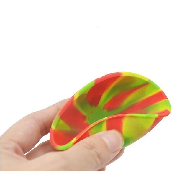 

20pcs mini sile pinch bowl fluorescent soft flexible dab jars container dinnerware set kitchen tools for bho wax oil jlltid jjxh