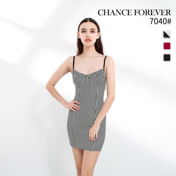

online store summer 2020 new women's bag body with steel support plastic chest dew back dress, Black;gray