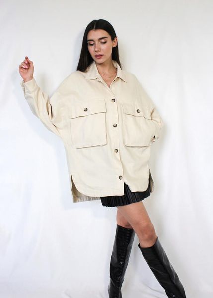 

women oversize beige jacket, Black;brown