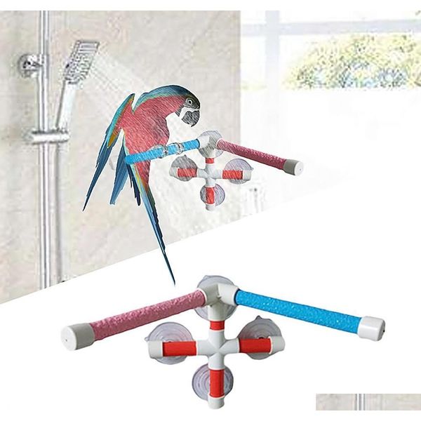 

parrot bath shower standing platform rack parrot climbing and biting shower perch parakeet bi qylhyo sports2010