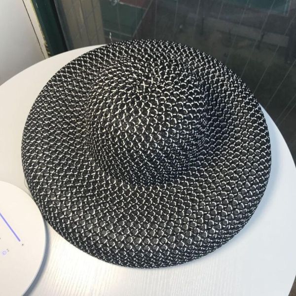 

wide brim women sun hat round casual beach vintage big dome travel retro ladies visor holiday sea summer, Blue;gray