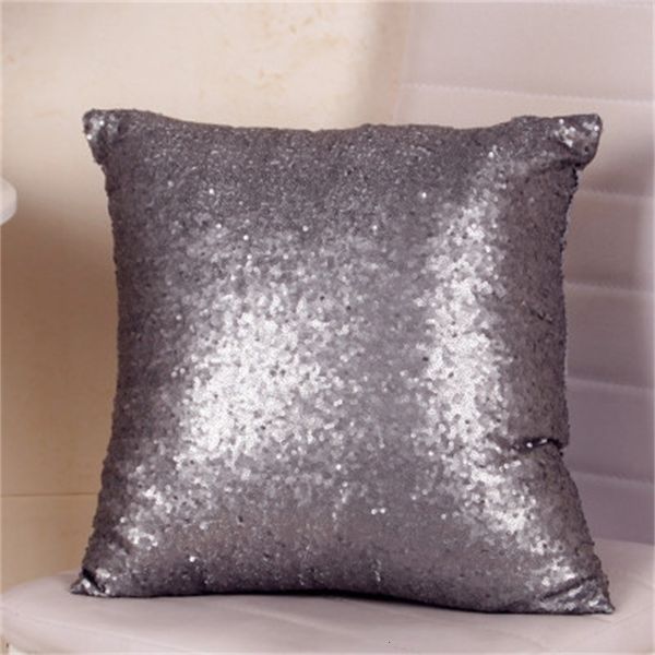 

sequin pillow cover sublimation cushion mermaid throw decorative pillowcase that change color gifts for girls stock9yj8