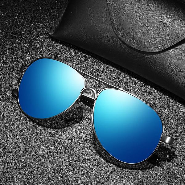 

sunglasses brand designer men classic pilot polarized driving shield night vision sun glasses uv400 protection gafas de sol, White;black
