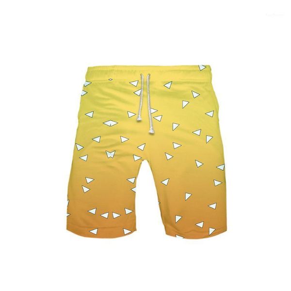 

new 3d kimetsu no yaiba swimwear swim shorts trunks beach board shorts swimming pants swimsuits mens running sports1, White;black