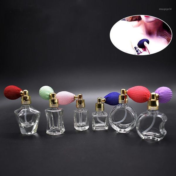 

20pcs 3/5/6/10ml empty airbag perfume spray sub bottling gasbag balloon fragrance sprayer atomizer glass essential oil bottle1