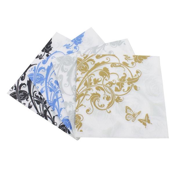 

vintage napkin paper tissue flowers butterfly decoupage wedding party decor home serviettes 20 sheet gu bbyloi