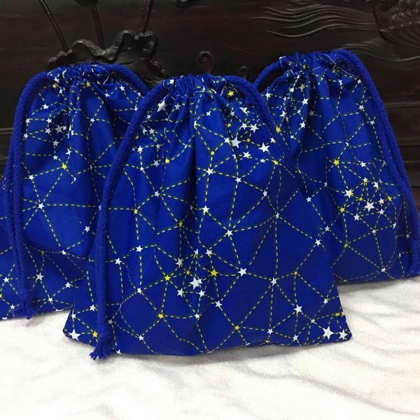 

1 шт. хлопок drawststring многоцелевой сумка одежда игрушка сортировка партия подарочная сумка звезда вмс yi 0119a h wmtlbr