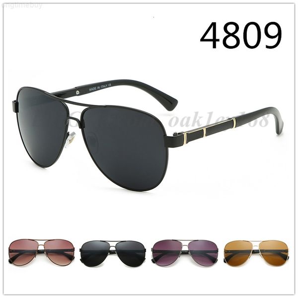 

classic vintage metal sun glasses new fashion 4809 designer men women sports cycling outdoor brand sunglasses, White;black