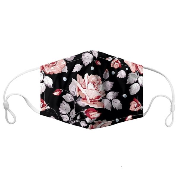 

face letter print mouth-muffle breathable masks new unisexwashable cycling outdoor mask respirator#690