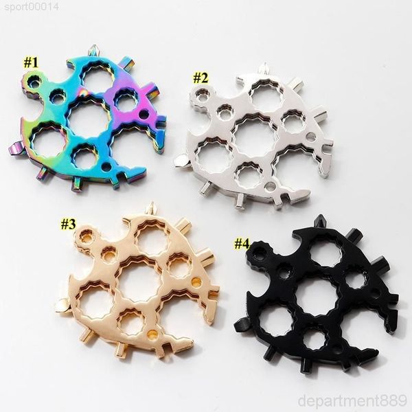 

20 в 1 инструмент бутылка открывающая черепаха форма гаечный ключ ключники открытки снежинка многофункциональная функция spanne hex hex ключ