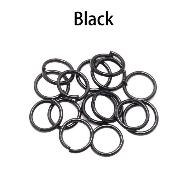 

200pcs/bag 4 5 6 mm link loop wholesale vintage bronze jump rings split ring connectors for diy jewelry finding making c wmtmcf, Silver