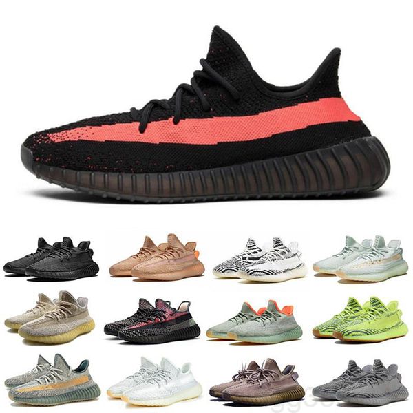 

3m static reflective v2 casual shoes beluga 2.0 kanye zebra sesame butter semi frozen yellow cream white black men women sneaker 36-47 2pf3
