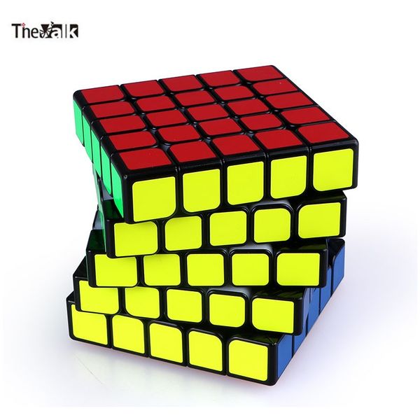

qiyi the valk5 m 5x5x5 magnetic magic speed cube professional valk 5 m magnets puzzle cubes valk5m 5x5 cube gift the valk wmtafe, Black;red
