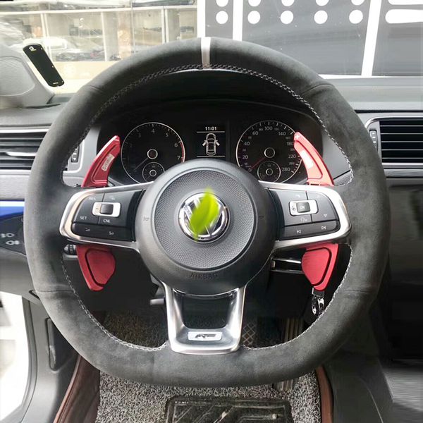 

крышка рулевого колеса diy замша для mg mg6 zs mg5 mg3f hs аксессуары