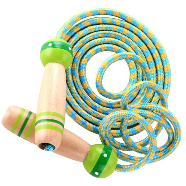 

1 шт. прекрасный прыжок портативный портативный прыжок упражнения спортивное снаряжение скакал для мальчиков девочек студентов (красный сини