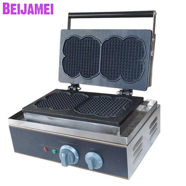 

bread makers beijamei stainless steel electric commercial lolly muffin baking waffle maker crisp machine