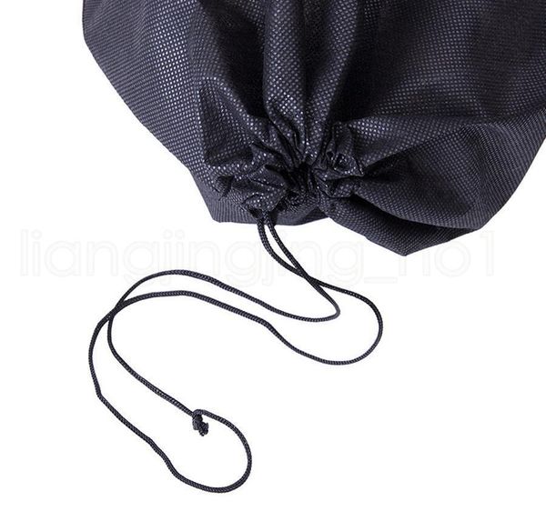 

storage bag non woven reusable shoe cover with drawstring case breathable dust proof sundries package bbyrmp ladyshome