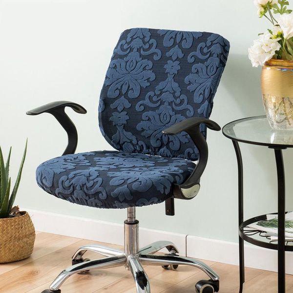 

chair covers thick plush seat cover removable spandex anti-dirty computer for dining room kitchen office housse de chaise