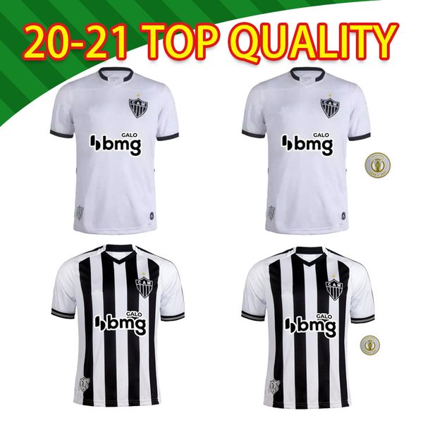 

2020 2021 atletico mineiro soccer jerseys #10 r.oliveira #9 v.chara home away football shirt, Black;yellow