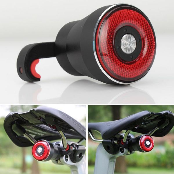 

cycling taillight bicycle mtb bike rear light auto start/sbrake sensing ipx6 waterproof led charging safety warm1