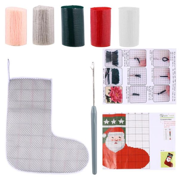

carpets 1 set christmas stocking making materials kids diy crafts educational supplies