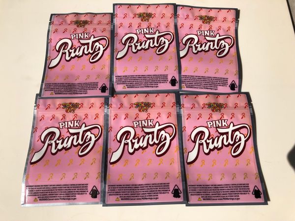 

jokes up pink runtz empty bag local edibles packaging mylar bags bbyrhl lipper