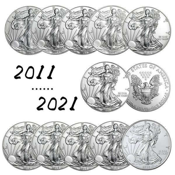 

united states statue of liberty silver commemorative coin 2011 ~ 2021 coin medal coin collection supplies dhl ing
