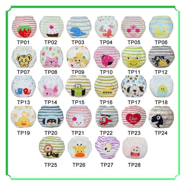

save money baby training pants 20pcs waterproof cotton trainer potty embroidery training diapers 28 models child underwear 201117