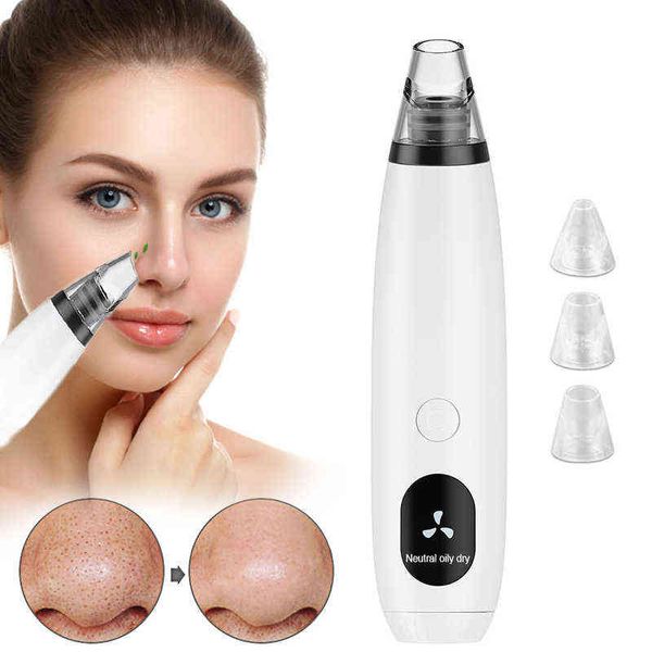 

face care devices electric blackhead remover vacuum acne pimple black spot suction facial pore cleaner skincare exfoliating removedor 220211