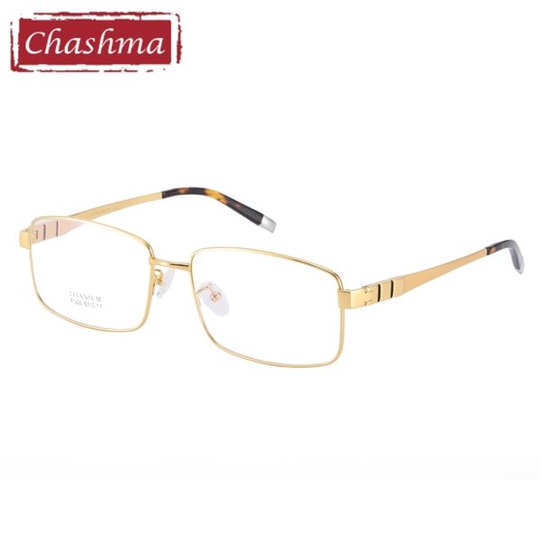 

large size wide frame men optical prescription eye glass pure titanium light eyewear gold color progressive glasses frame t200428, Silver
