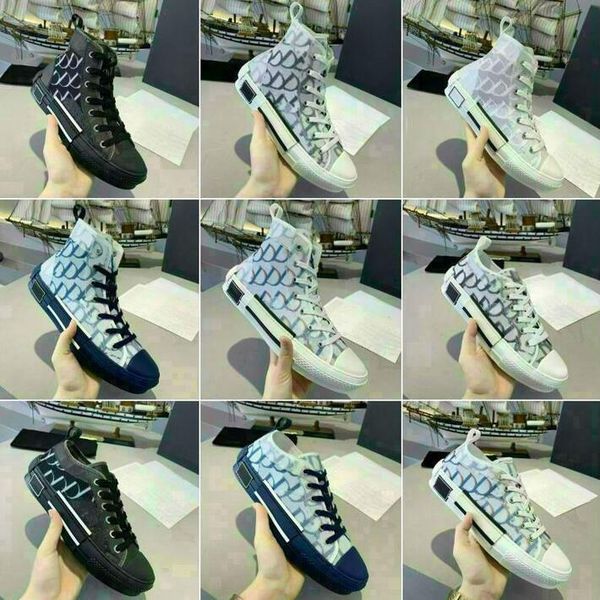 

2020 designer sneakers obliques technical leather 19ss flowers technical outdoor casual shoes technical leather shoes size 35-45