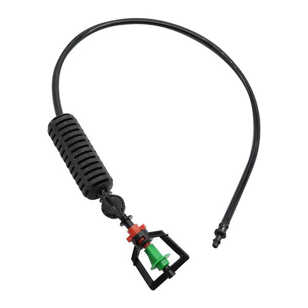 

watering equipments agriculture hanging spray 360 degree rotating misting nozzle greenhouse sprinkler irrigation with anti-drip device 1 set