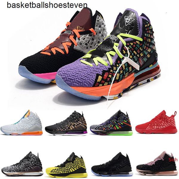 

2021 black 17 basketball shoes 17s men quality white future red carpet in the arena 2k equality mens trainers sport sneaker 7-12