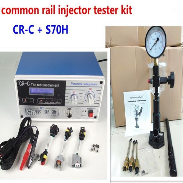 

diagnostic tools combinationcr-c multifunction diesel common rail injector tester + s70h nozzle validator,common tool1