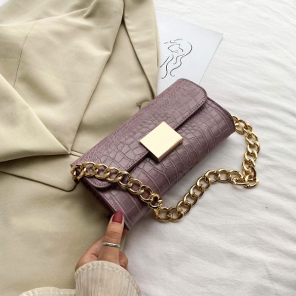 Yaz Yeni Çanta Çanta Cüzdan Crossbody Çanta Kalın Zincir Tasarımcılar Kişilik Moda Kadın Çantalar Kalite Çantaları Güzel Walle 5846