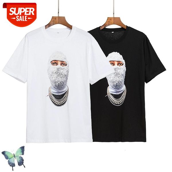 

ih nom uh nit summer t shirt mask men hip hop streetwear t-shirt #4747, White;black