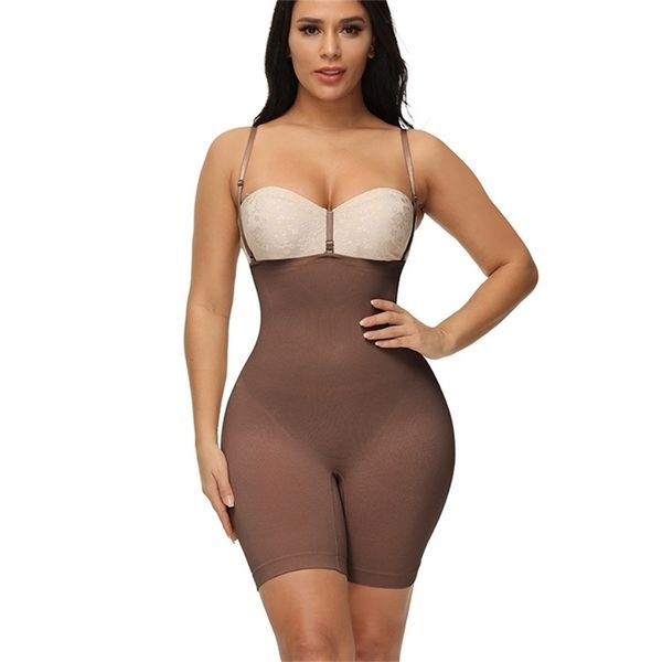 Empurre para cima nádega levantador quadril emagrecimento corretivo roupa interior mulher corpo liso barriga fina bodysuit corpo shapewear shaper barriga controle 220307