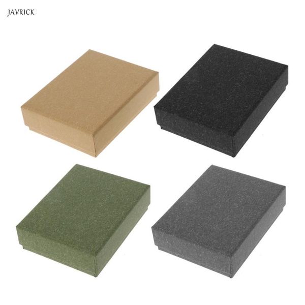 

квадратный крафт ювелирные изделия коробка ожерелья серьги браслеты коробка подарочная упаковка дисплей, Pink;blue