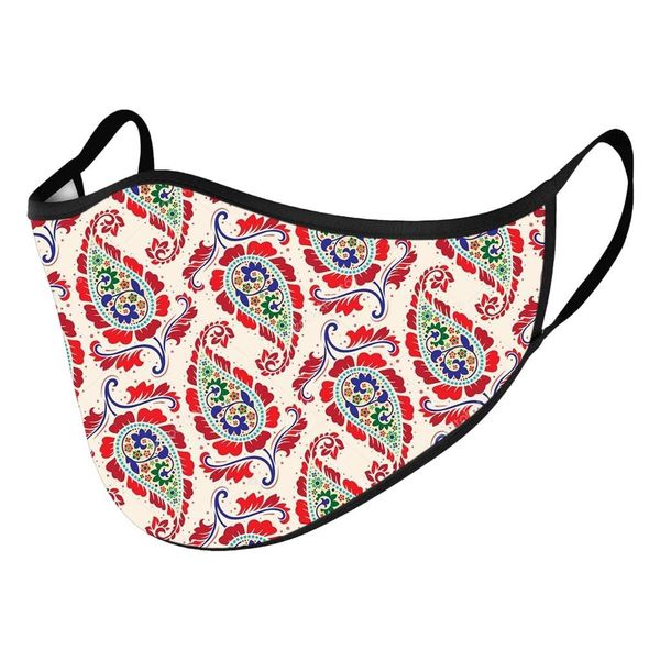 

взрослый лицо рот маска цветочный узор тканевая маска для женщины пылезащитная защитная маска 2020 моющийся многоразовый maske faceemask 128