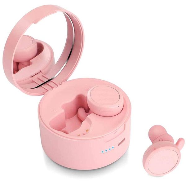 

zw-t9 bluetooth earphones wirless music headphones potable with built-in mirror 3d strereo sports earbuds