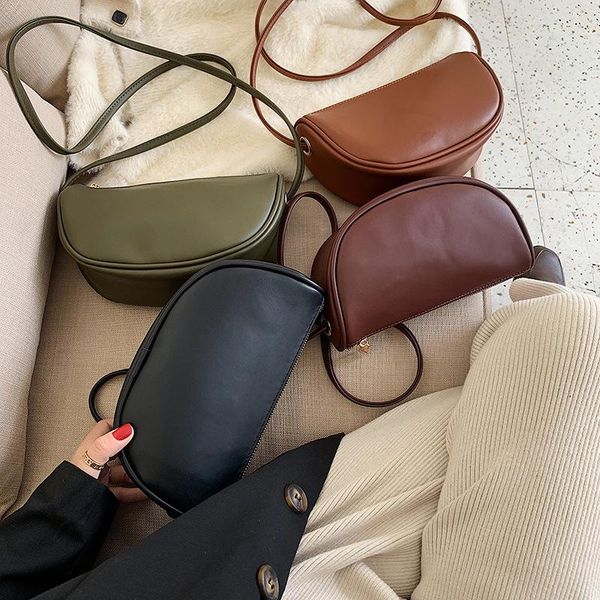 

messenger lady vintage bag дешевые женщины плечо кожа новый crossbody конвертировать сцепление полукруглый кошелек элегантный qujjq