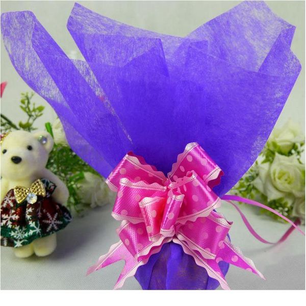 

38sheets/lot solid color 50x50cm tissue paper wrapping fiber texture floral wraps diy flower packing paper wrapping pa bbyouq