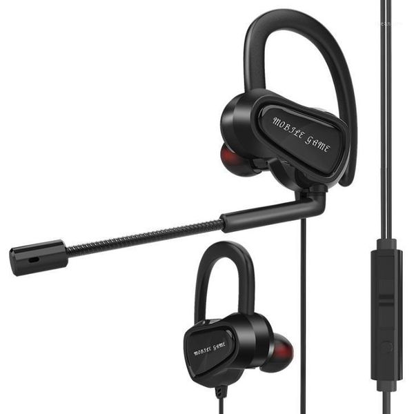 

gaming earphones with hd mic 3.5mm wired stereo headset for phone tablet pc lap