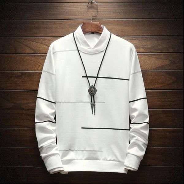 

men pullover spring autumn fashion mens hoodies and sweatshirts long sleeve solid sweatshirt men plus size, Black