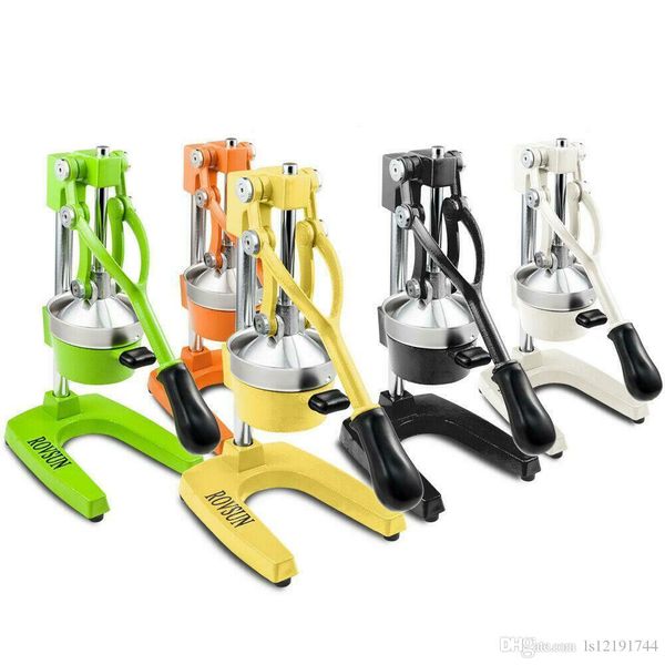 

hand press commercial citrus juice squeezer black/white/green/orange/silver